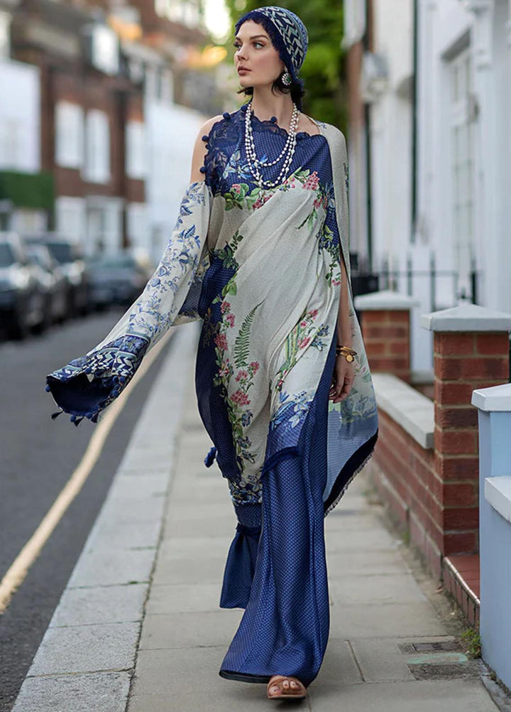 Sobia Nazir Embroidered Silk Suits Unstitched 3 Piece SN23SL D-08 - Formal Collection