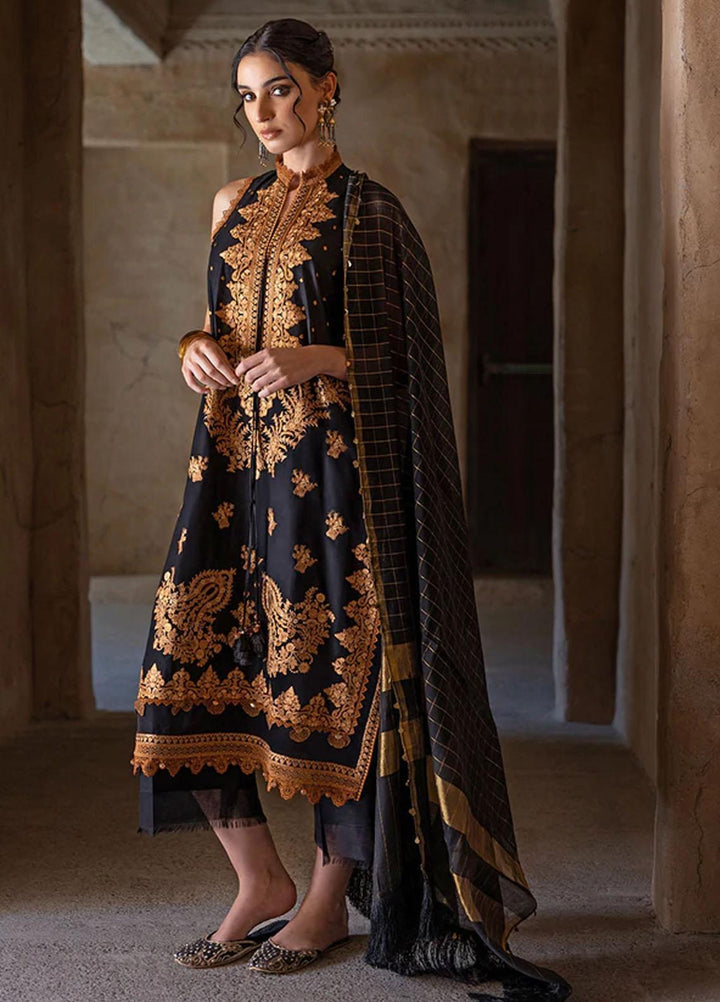 Vital By Sobia Nazir Embroidered Lawn Suits Unstitched 3 Piece SN22V 10B - Summer Collection