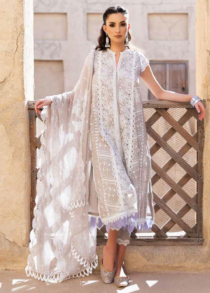 Vital By Sobia Nazir Embroidered Lawn Suits Unstitched 3 Piece SN22V 11A - Summer Collection