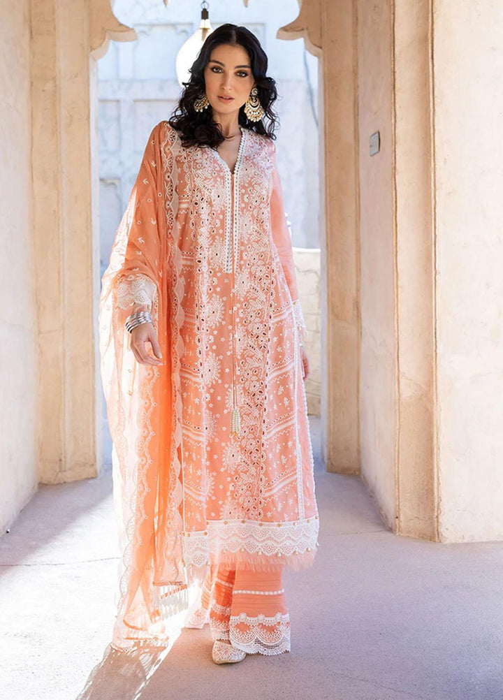 Vital By Sobia Nazir Embroidered Lawn Suits Unstitched 3 Piece SN22V 11B - Summer Collection