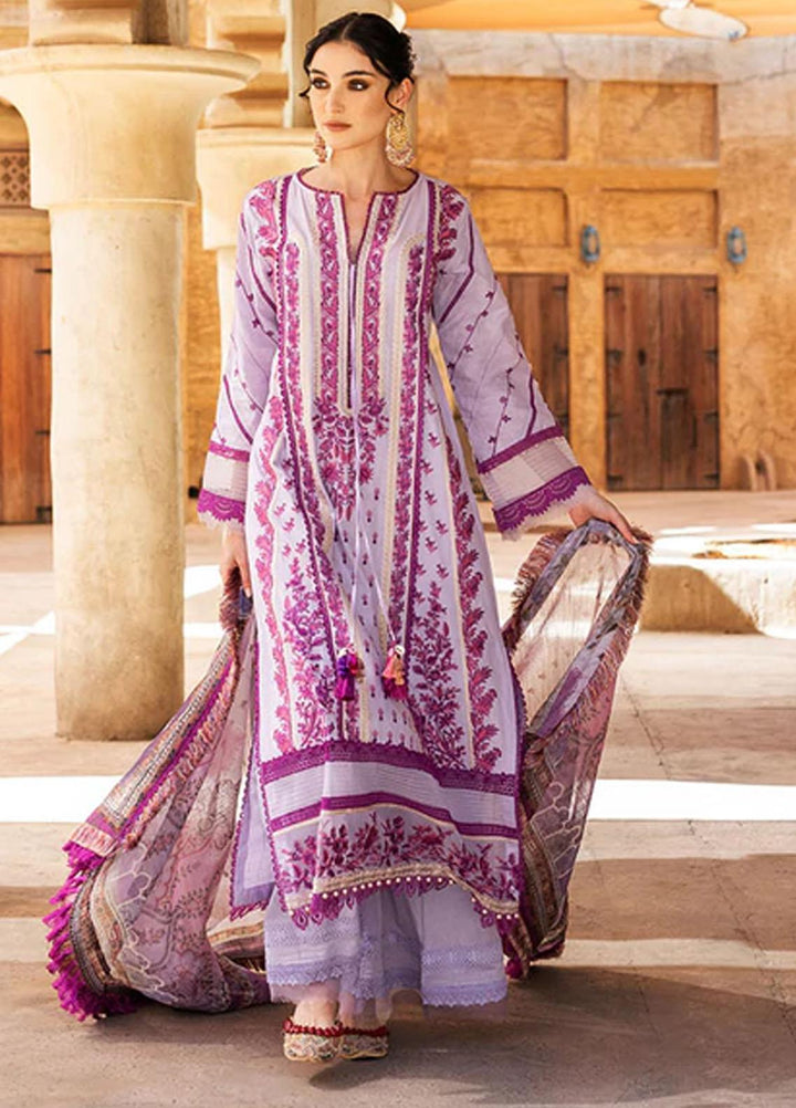 Vital By Sobia Nazir Embroidered Lawn Suits Unstitched 3 Piece SN22V 2A - Summer Collection