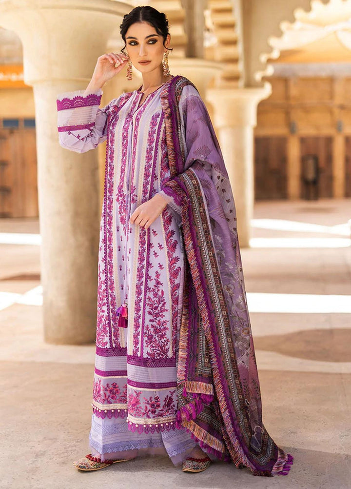 Vital By Sobia Nazir Embroidered Lawn Suits Unstitched 3 Piece SN22V 2A - Summer Collection