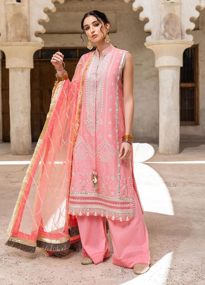 Vital By Sobia Nazir Embroidered Lawn Suits Unstitched 3 Piece SN22V 3A - Summer Collection