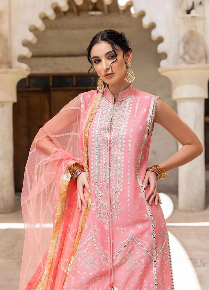 Vital By Sobia Nazir Embroidered Lawn Suits Unstitched 3 Piece SN22V 3A - Summer Collection