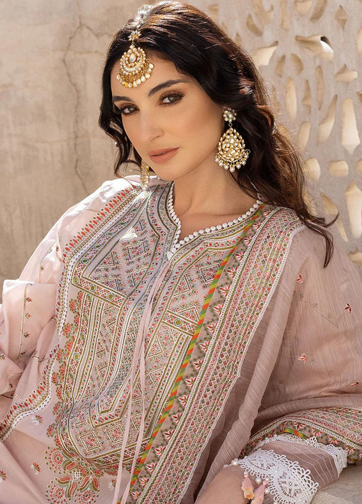 Vital By Sobia Nazir Embroidered Lawn Suits Unstitched 3 Piece SN22V 6A - Summer Collection