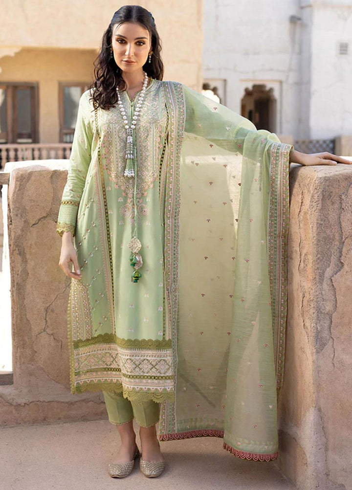 Vital By Sobia Nazir Embroidered Lawn Suits Unstitched 3 Piece SN22V 6B - Summer Collection