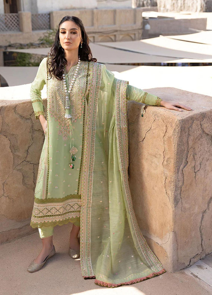 Vital By Sobia Nazir Embroidered Lawn Suits Unstitched 3 Piece SN22V 6B - Summer Collection