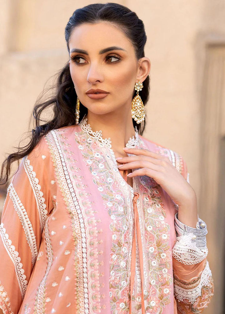 Vital By Sobia Nazir Embroidered Lawn Suits Unstitched 3 Piece SN22V 7A - Summer Collection