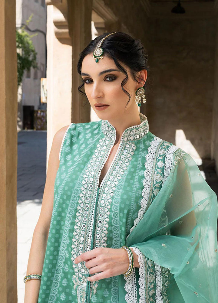 Vital By Sobia Nazir Embroidered Lawn Suits Unstitched 3 Piece SN22V 8B - Summer Collection