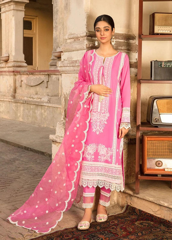 Vital By Sobia Nazir Embroidered Lawn Suits Unstitched 3 Piece SN21-V2 10B - Summer Collection