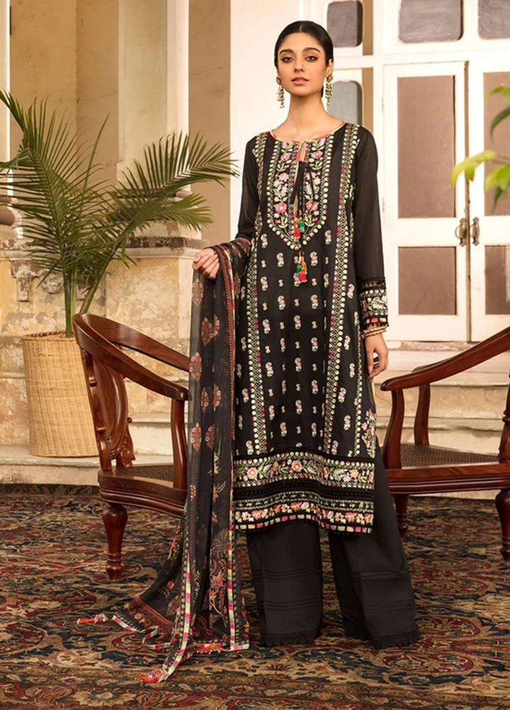 Vital By Sobia Nazir Embroidered Lawn Suits Unstitched 3 Piece SN21-V2 2A - Summer Collection