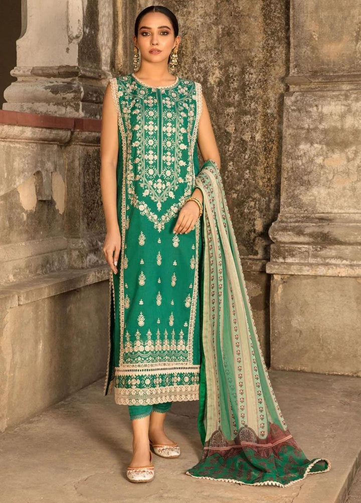 Vital By Sobia Nazir Embroidered Lawn Suits Unstitched 3 Piece SN21-V2 5B - Summer Collection