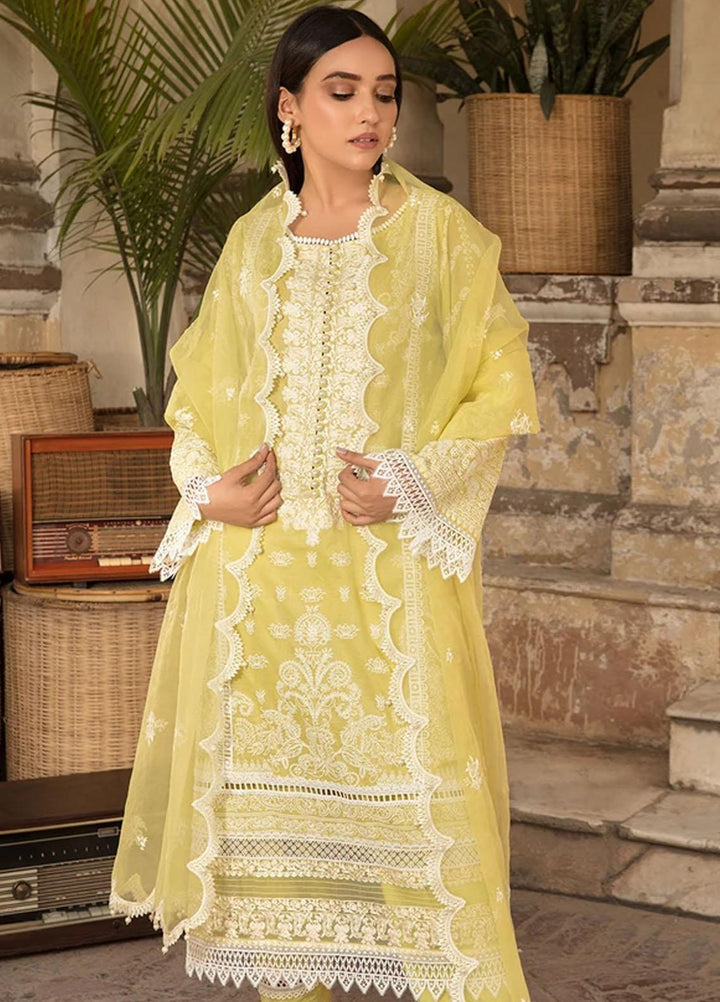 Vital By Sobia Nazir Embroidered Lawn Suits Unstitched 3 Piece SN21-V2 9A - Summer Collection