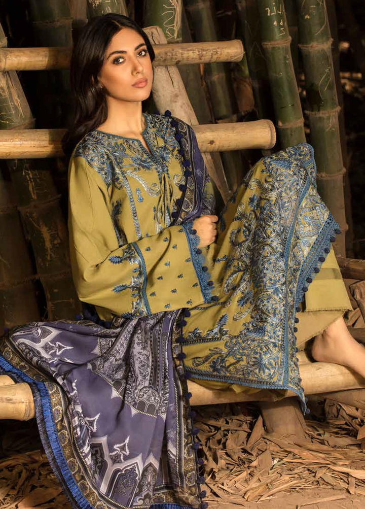 Sobia Nazir Embroidered  Suits Unstitched 3 Piece SN21W 01A - Winter Collection