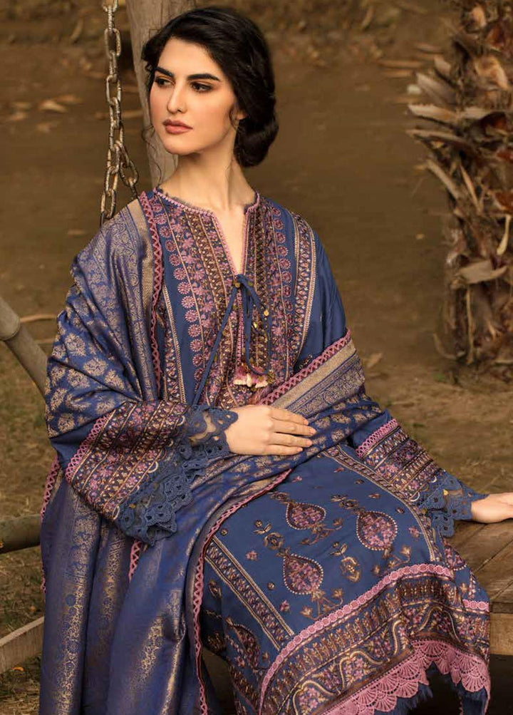 Sobia Nazir Embroidered  Suits Unstitched 3 Piece SN21W 02B - Winter Collection