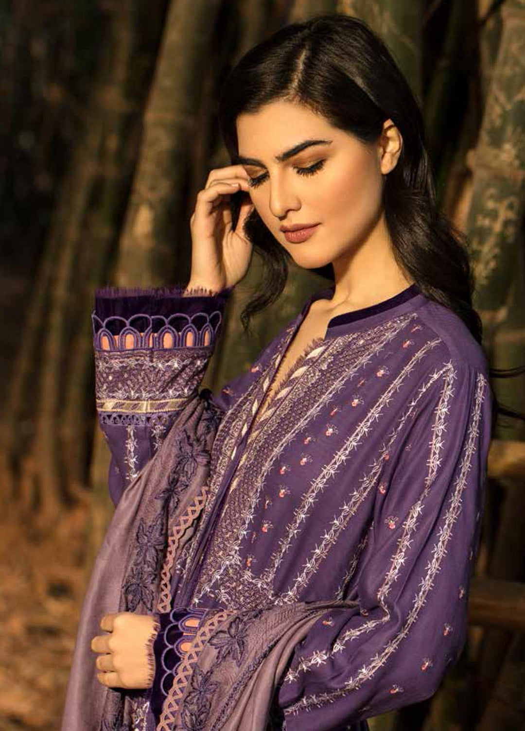 Sobia Nazir Embroidered  Suits Unstitched 3 Piece SN21W 04A - Winter Collection