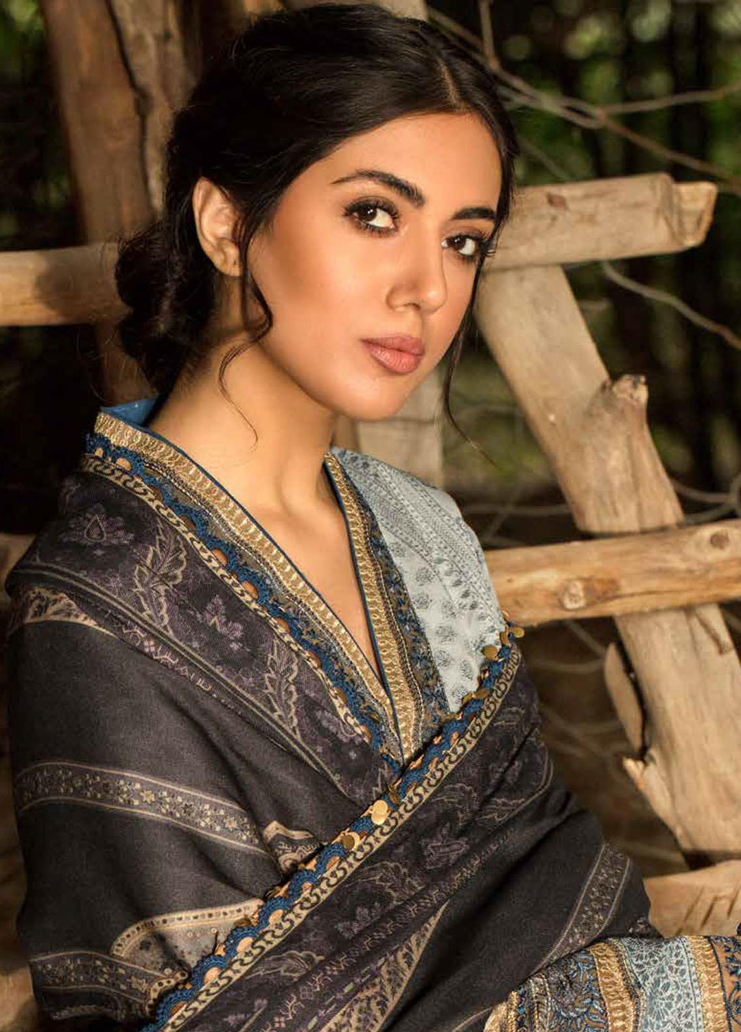 Sobia Nazir Embroidered  Suits Unstitched 3 Piece SN21W 07B - Winter Collection