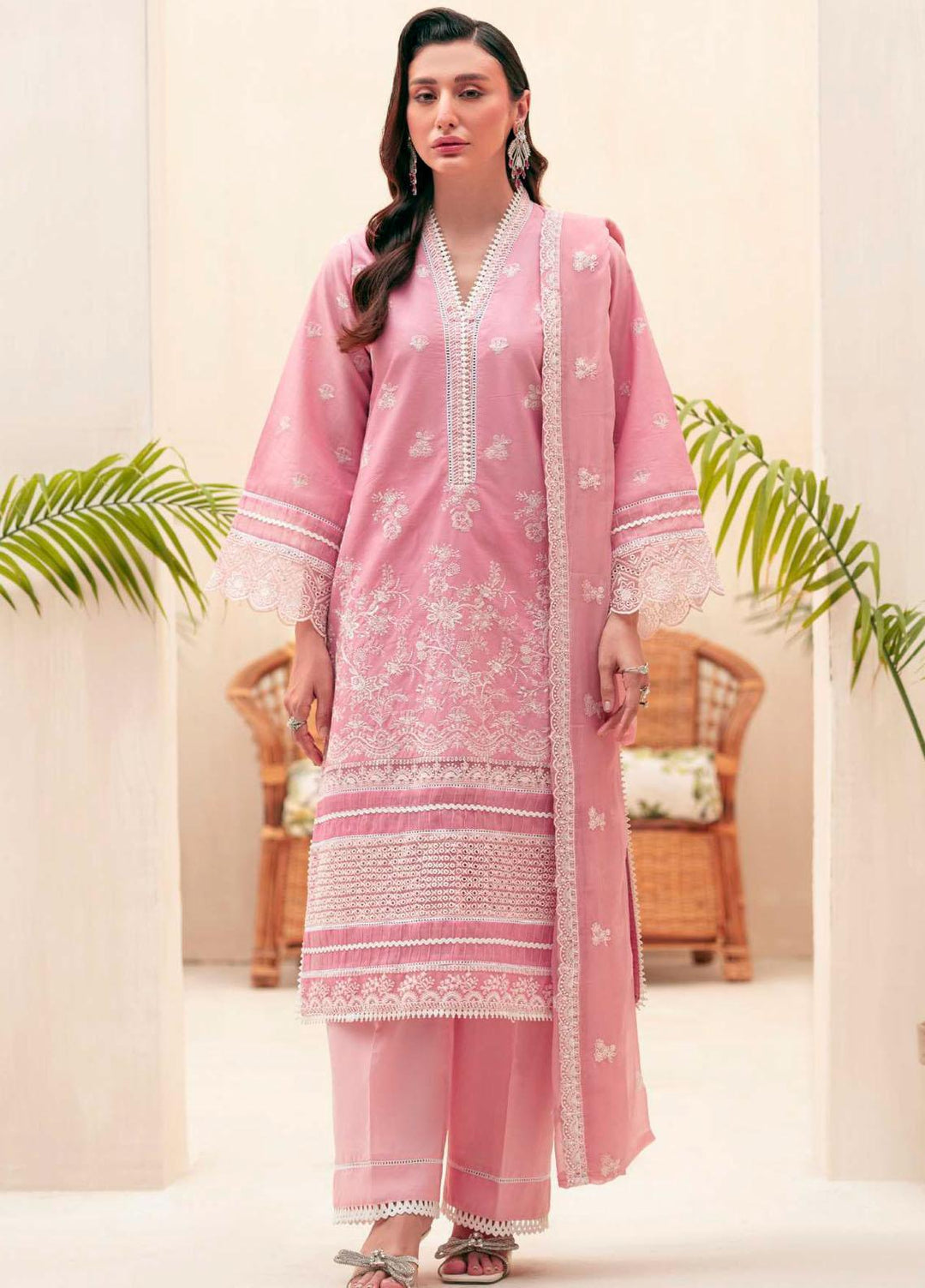 Soha By Motifz Embroidered Lawn Suits Unstitched 3 Piece MT23S 4151 Zofia - Summer Collection