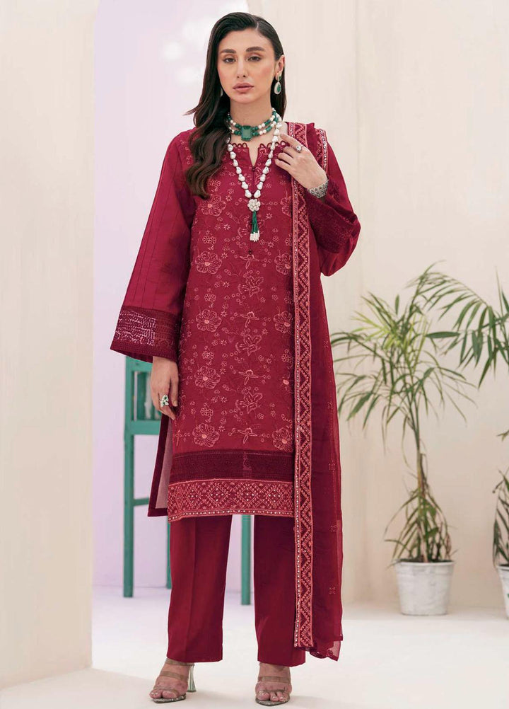 Soha By Motifz Embroidered Lawn Suits Unstitched 3 Piece MT23S 4156 Daisy - Summer Collection