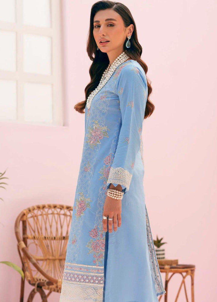 Soha By Motifz Embroidered Lawn Suits Unstitched 3 Piece MT23S 4158 Eris - Summer Collection