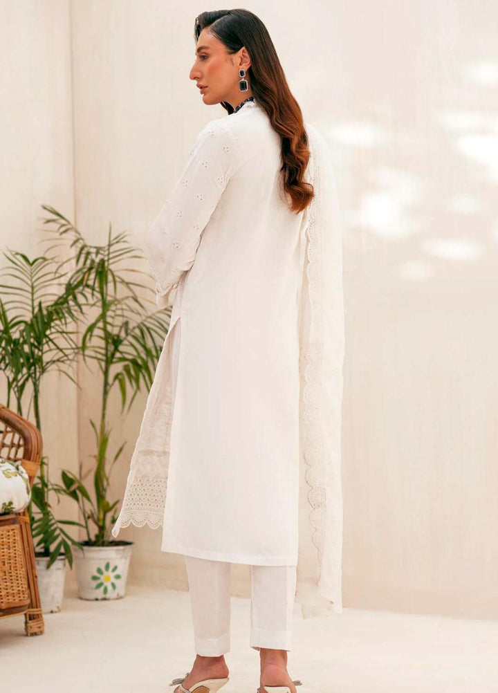 Soha By Motifz Embroidered Lawn Suits Unstitched 3 Piece MT23S 4160 Rosa - Summer Collection