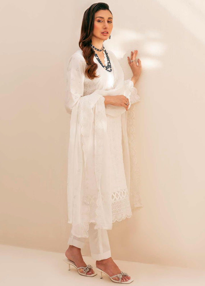 Soha By Motifz Embroidered Lawn Suits Unstitched 3 Piece MT23S 4160 Rosa - Summer Collection