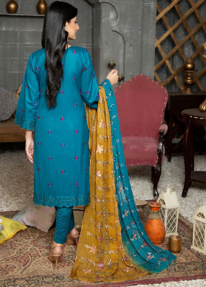 Soire By MTF Embroidered Chikankari Suits Unstitched 3 Piece MTF22S 02 - Summer Collection