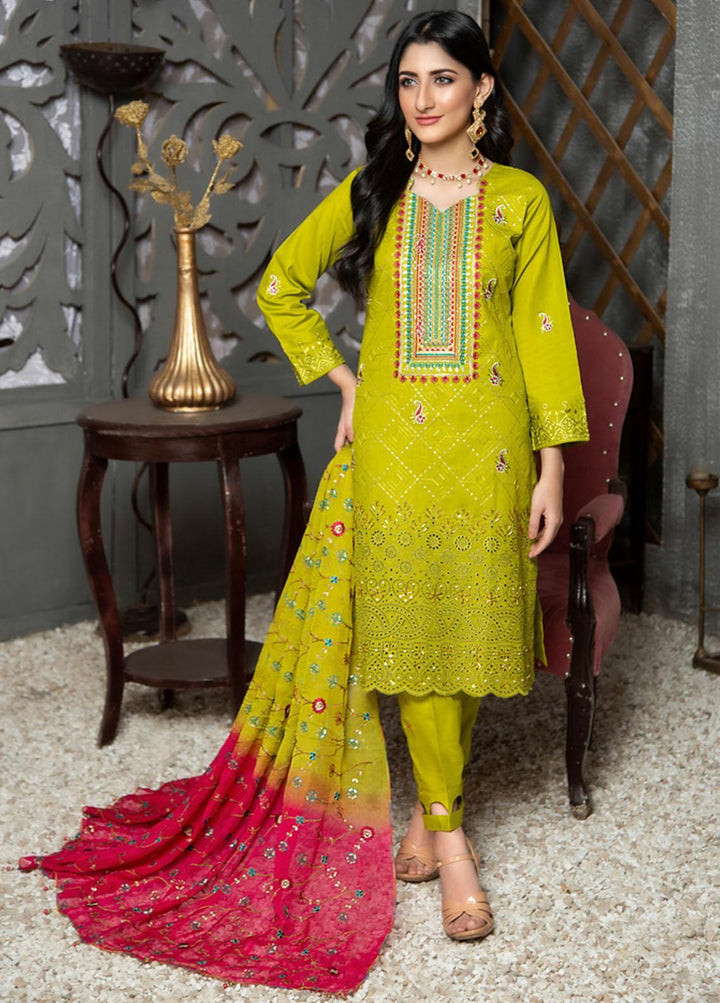 Soire By MTF Embroidered Chikankari Suits Unstitched 3 Piece MTF22S 04 - Summer Collection