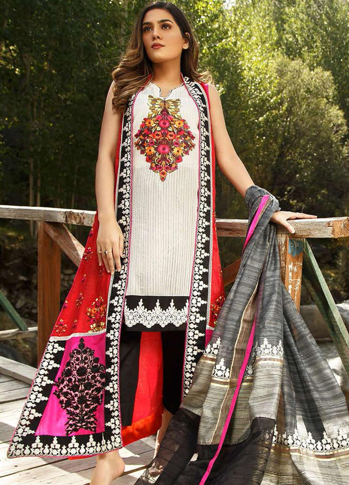 ZUNUJ Embroidered Missouri Suits Unstitched 3 Piece ZJ21SF D-02 VERBENA - Festive Collection