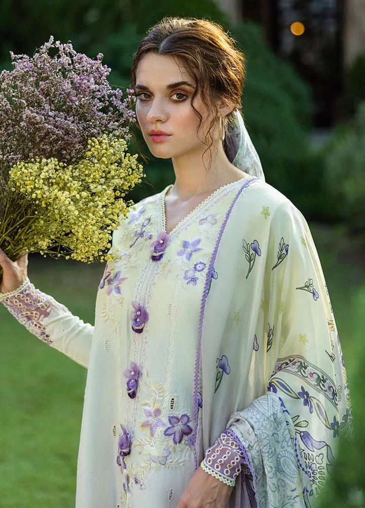 Solace Ombre by Mushq Chikankari Lawn Suit Unstitched 3 Piece MQ25SO D-01 Gioia - Summer Collection