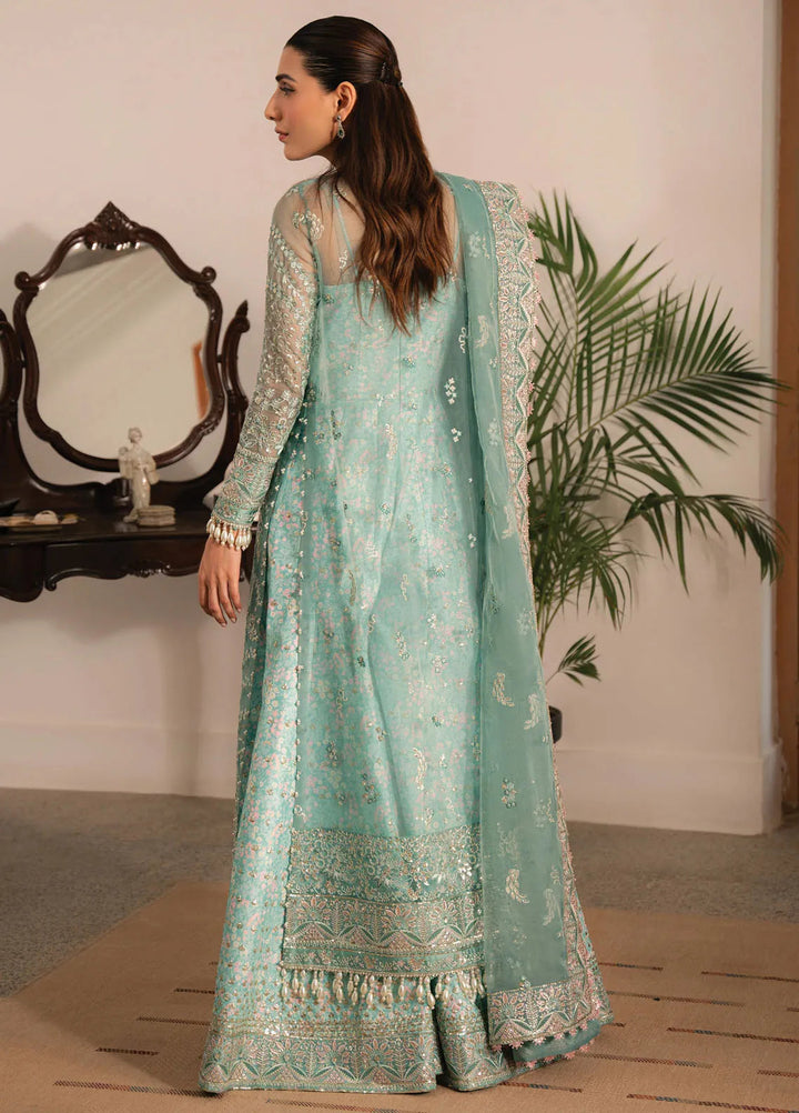 Solene By Ayzel Embroidered Organza Suit Unstitched 3 Piece AAF24SF D-01 Adela - Formal Collection