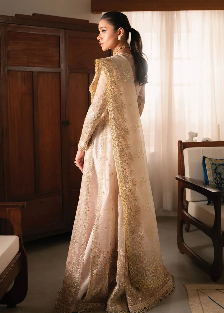 Solene By Ayzel Embroidered Organza Suit Unstitched 3 Piece AAF24SF D-05 Linnea - Formal Collection