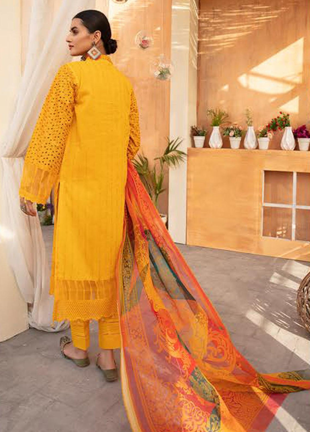 Sophia By Riaz Arts Chikankari Lawn Suits Unstitched 3 Piece RA22S 01 - Summer Collection