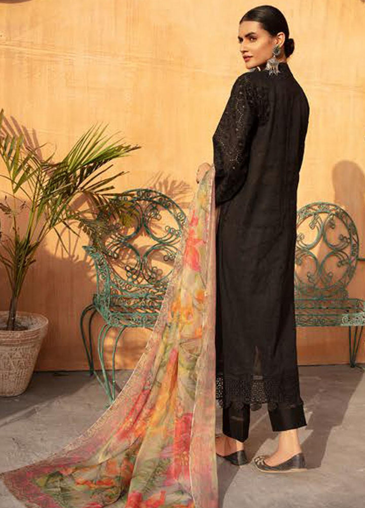 Sophia By Riaz Arts Chikankari Lawn Suits Unstitched 3 Piece RA22S 03 - Summer Collection