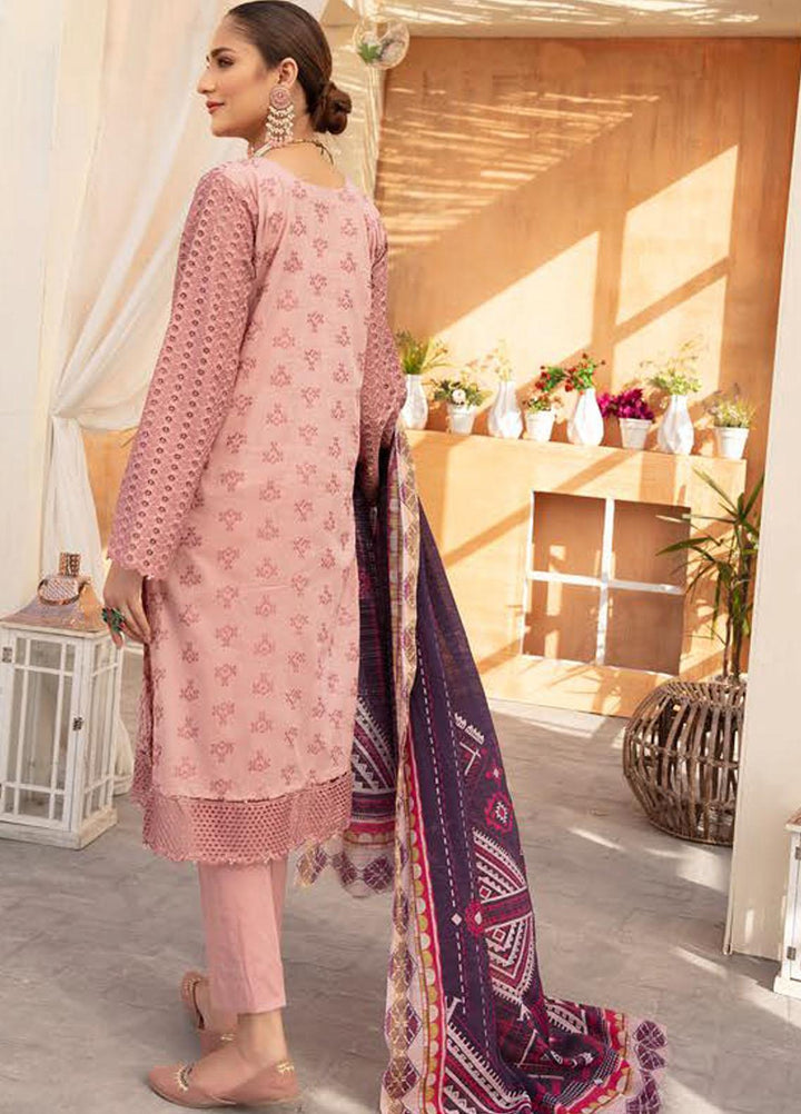 Sophia By Riaz Arts Chikankari Lawn Suits Unstitched 3 Piece RA22S 09 - Summer Collection