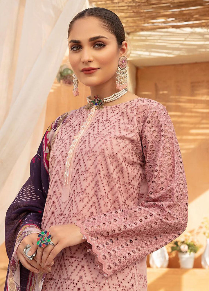 Sophia By Riaz Arts Chikankari Lawn Suits Unstitched 3 Piece RA22S 09 - Summer Collection