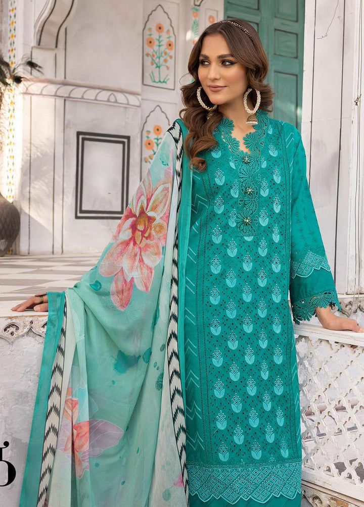 Sophia By Riaz Arts Embroidered Lawn Suits Unstitched 3 Piece RA23-S3 05 - Winter Collection