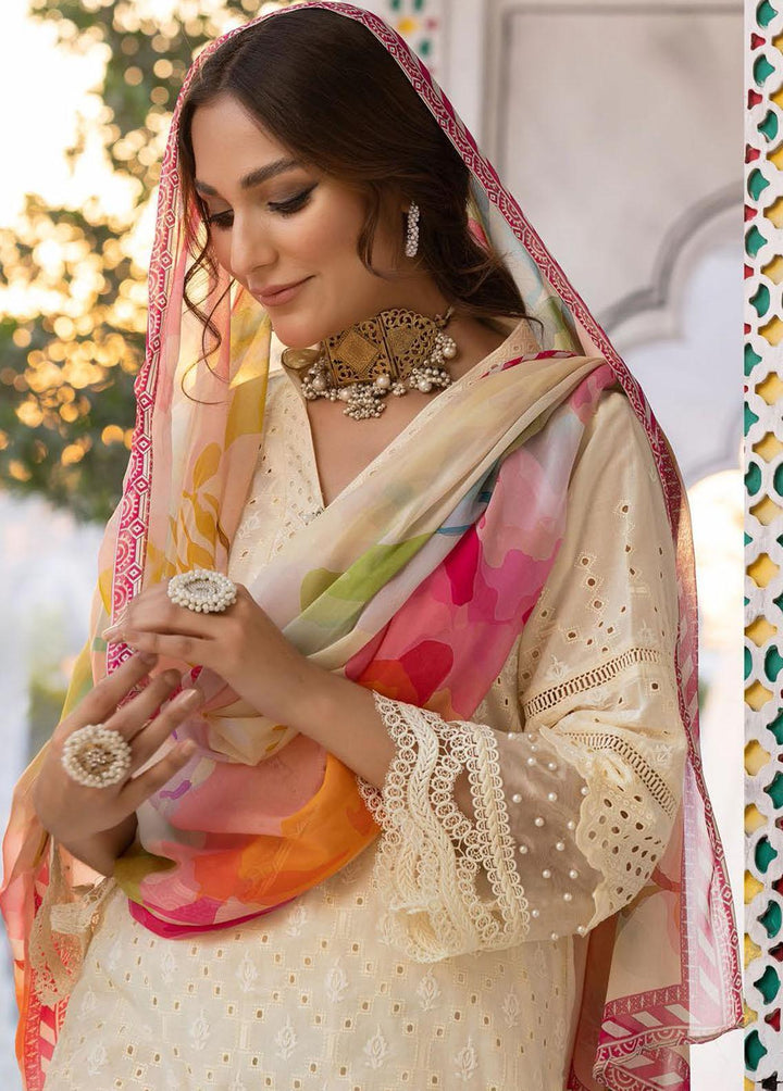 Sophia By Riaz Arts Embroidered Lawn Suits Unstitched 3 Piece RA23-S3 06 - Winter Collection