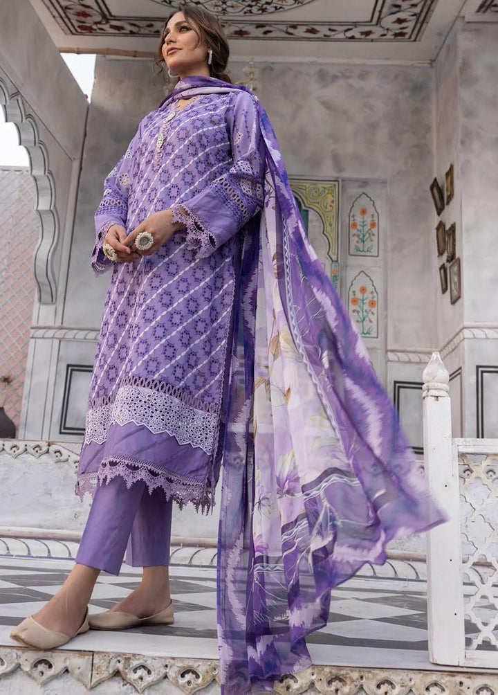 Sophia By Riaz Arts Embroidered Lawn Suits Unstitched 3 Piece RA23-S3 07 - Winter Collection