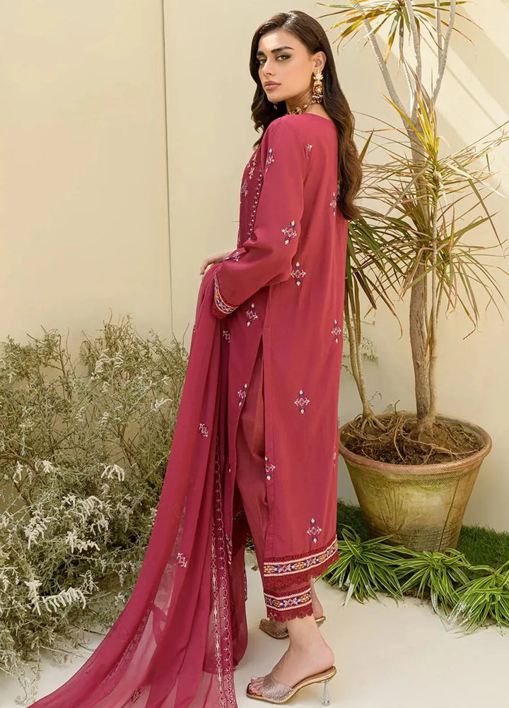Souz E Ulfat By Addee Embroidered Lawn Suit Unstitched 3 Piece AD24S  SM-002 Aabirah - Summer Collection