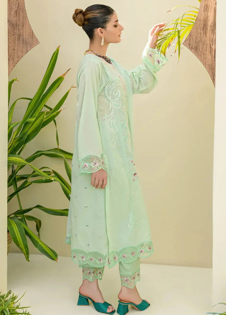 Souz E Ulfat By Addee Embroidered Lawn Suit Unstitched 3 Piece AD24S  SM-003 Rameen - Summer Collection