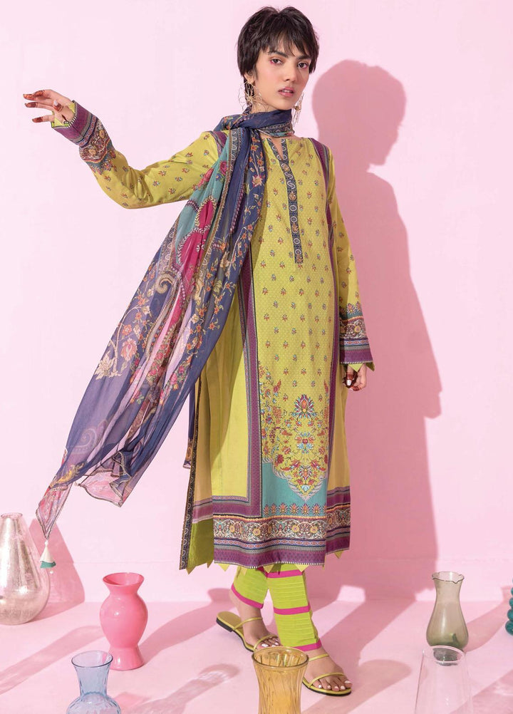 Spring Fling by Rang Rasiya Printed Lawn Suits Unstitched 3 Piece RR21SF 704 Sunset Shades - Summer Collection