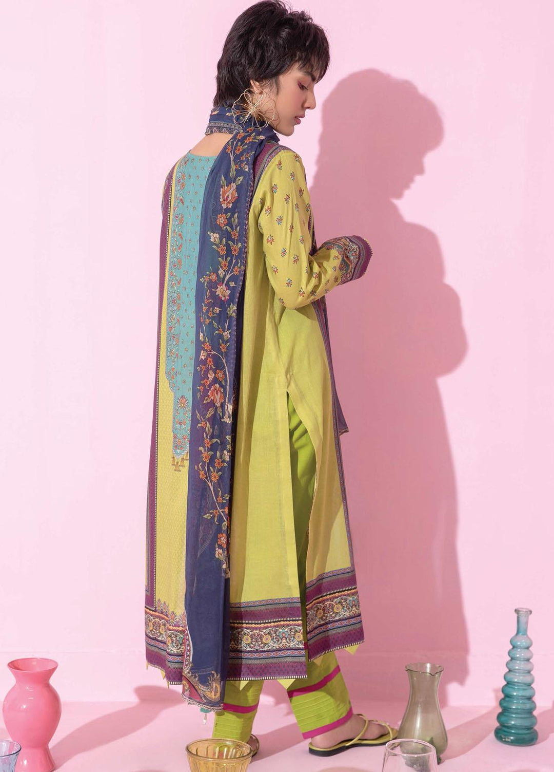 Spring Fling by Rang Rasiya Printed Lawn Suits Unstitched 3 Piece RR21SF 704 Sunset Shades - Summer Collection