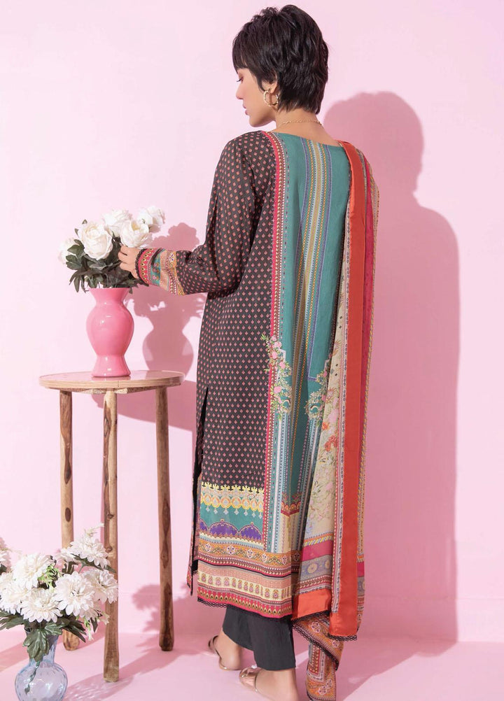 Spring Fling by Rang Rasiya Printed Lawn Suits Unstitched 3 Piece RR21SF 710 Wild Rose - Summer Collection