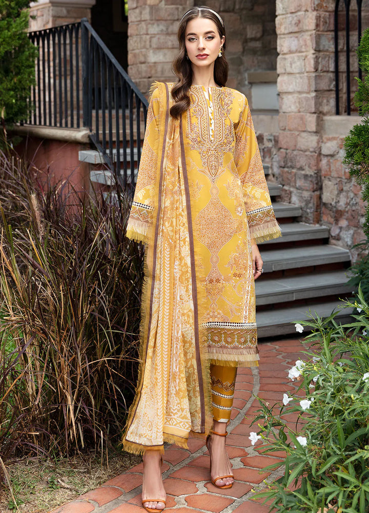 Springtime Ballet by Gulaal Embroidered Lawn Suits Unstitched 3 Piece GL24SB D-02 Ceyda - Spring Summer Collection