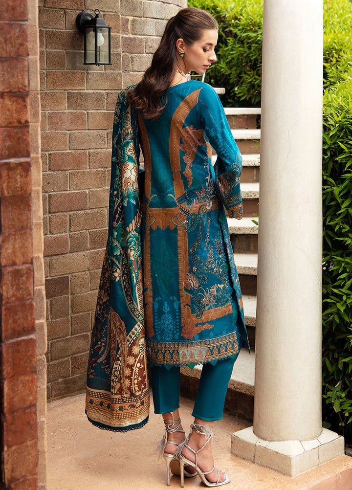 Springtime Ballet by Gulaal Embroidered Lawn Suits Unstitched 3 Piece GL24SB D-03 Esila - Spring Summer Collection