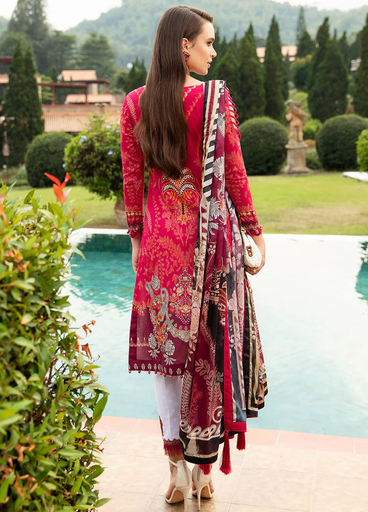 Springtime Ballet by Gulaal Embroidered Lawn Suits Unstitched 3 Piece GL24SB D-04 Cherie - Spring Summer Collection