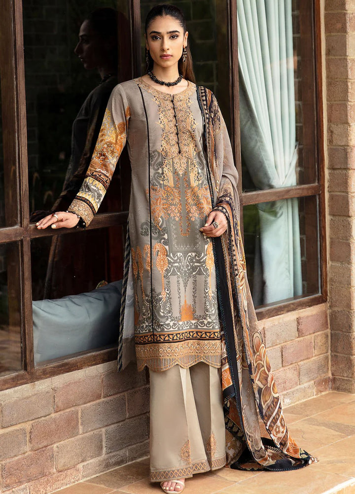 Springtime Ballet by Gulaal Embroidered Lawn Suits Unstitched 3 Piece GL24SB D-07 Amirat - Spring Summer Collection