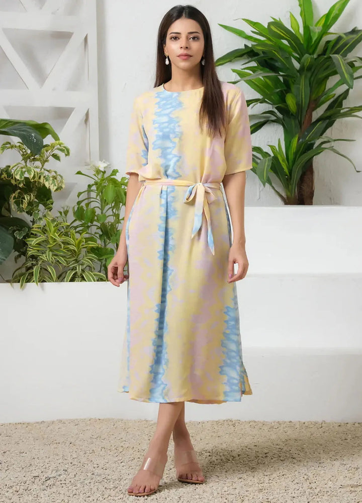 Sprinkles Pret Casual Boski Long Shirt Cosmic Candy Tie Dye