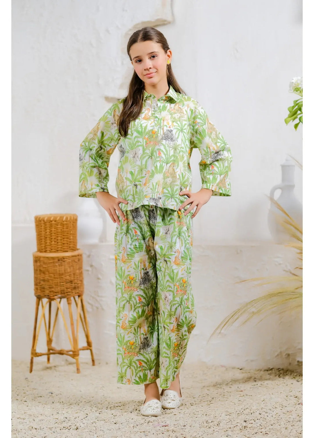 Sprinkles Pret Casual Cambric 2 Piece Suit Safari Wonderland